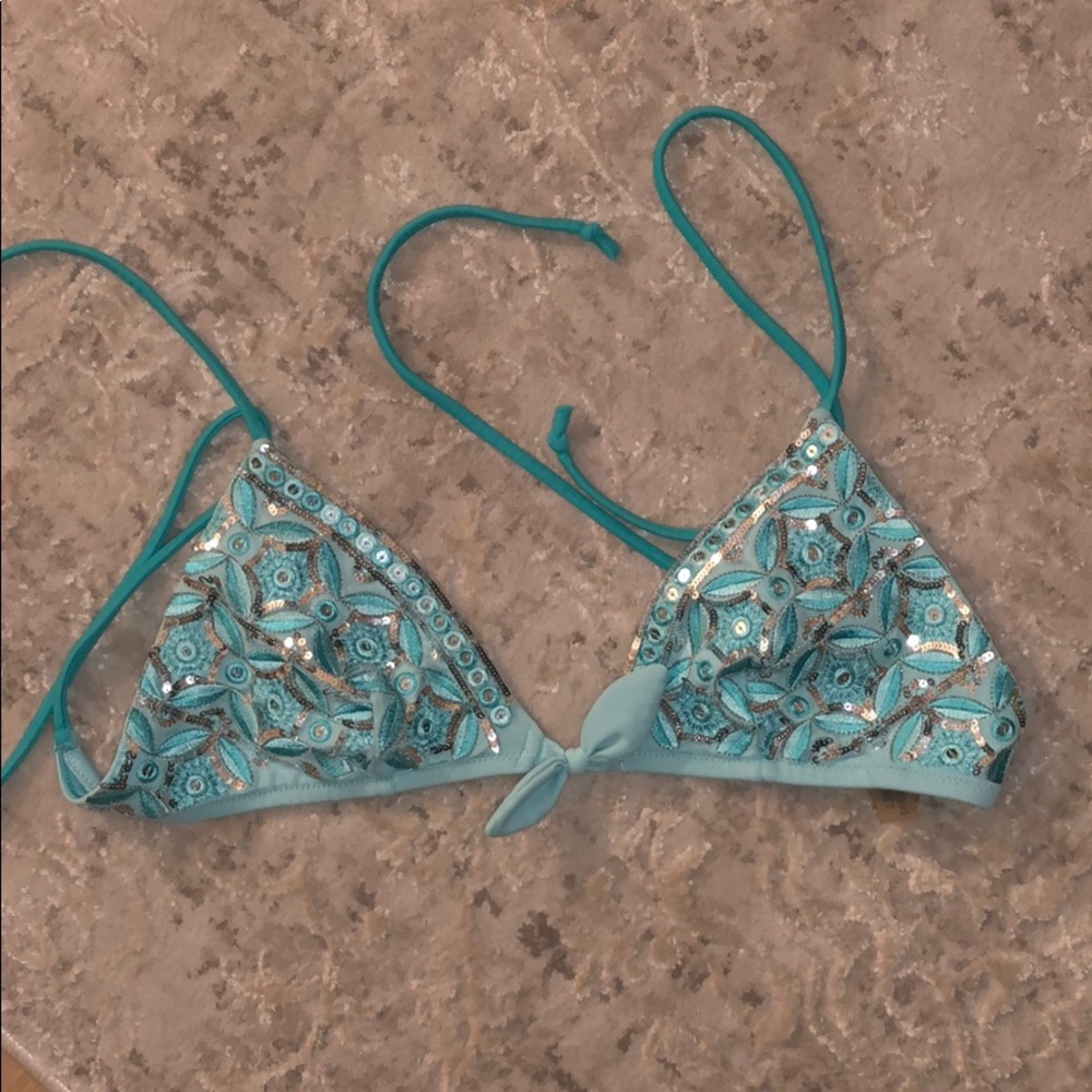 Victoria’s Secret sequin bikini top